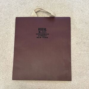 Ruehl No.925 Dark Brown Shopping Bag Abercrombie